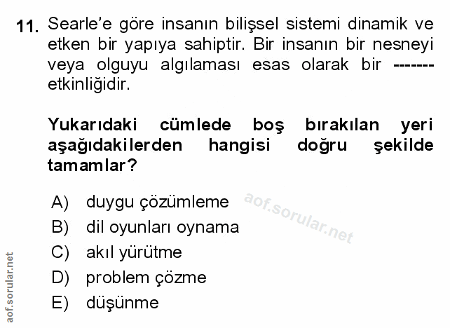 Soru 11