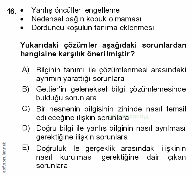 Soru 16