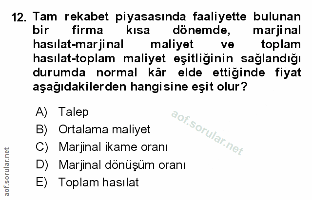 Soru 12