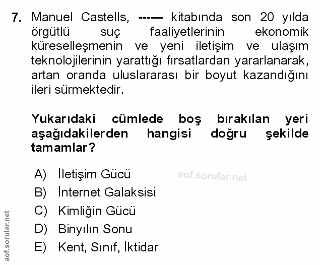 Soru 7