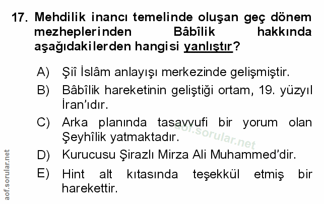Soru 17
