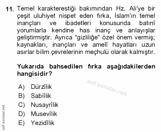 Soru 11