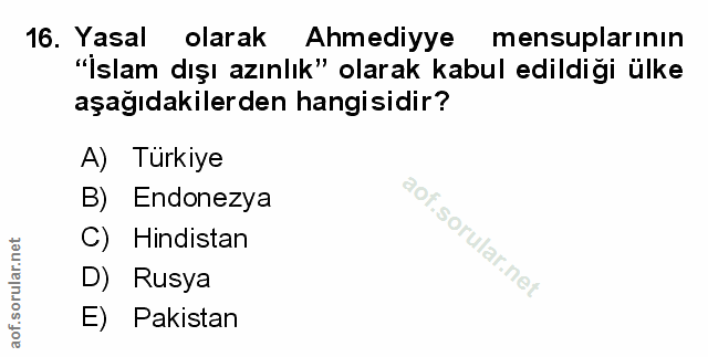 Soru 16