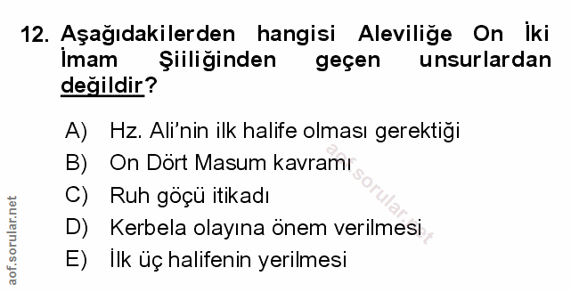 Soru 12