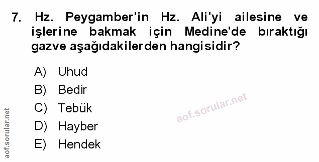 Soru 7
