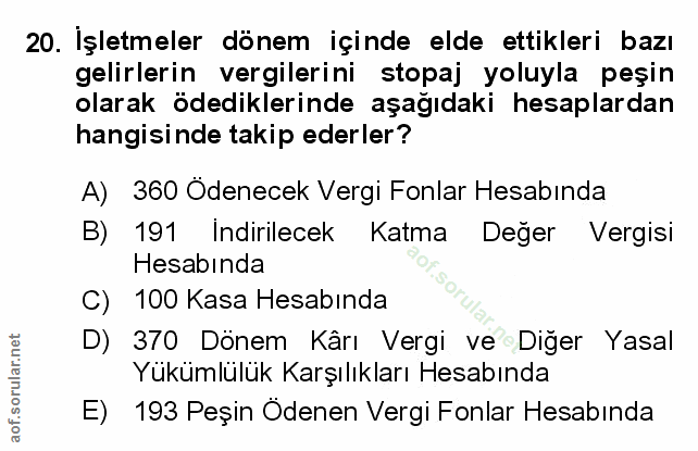 Soru 20