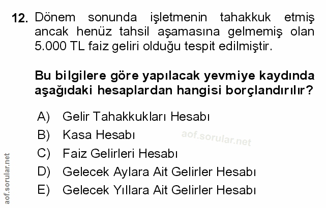 Soru 12