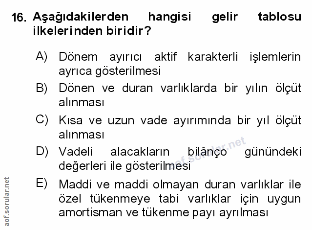 Soru 16