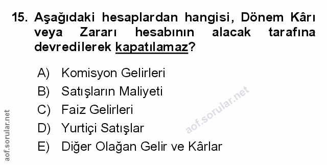 Soru 15
