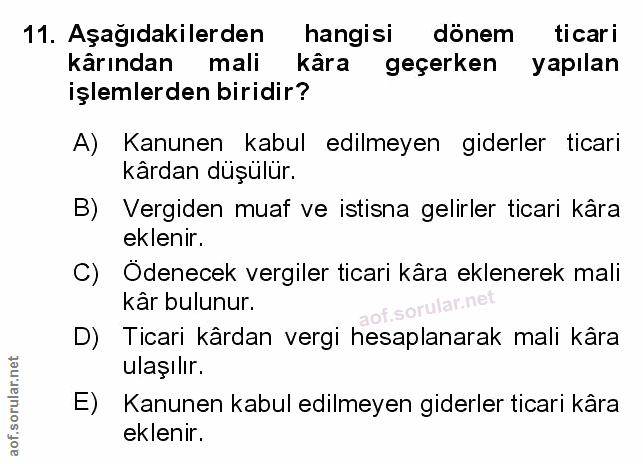 Soru 11