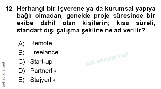 Soru 12