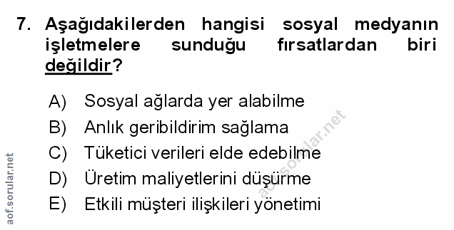 Soru 7