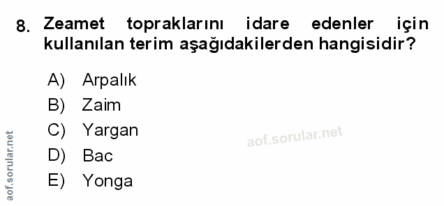 Soru 8