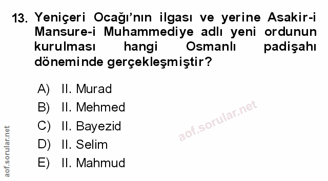Soru 13