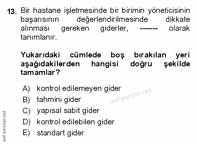 Soru 13