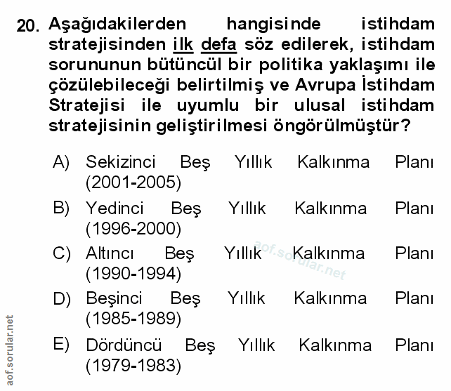 Soru 20