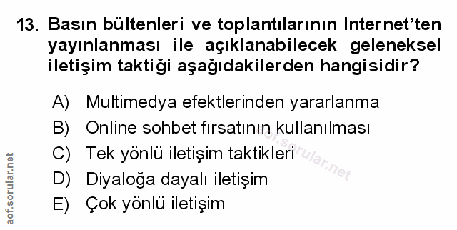 Soru 13