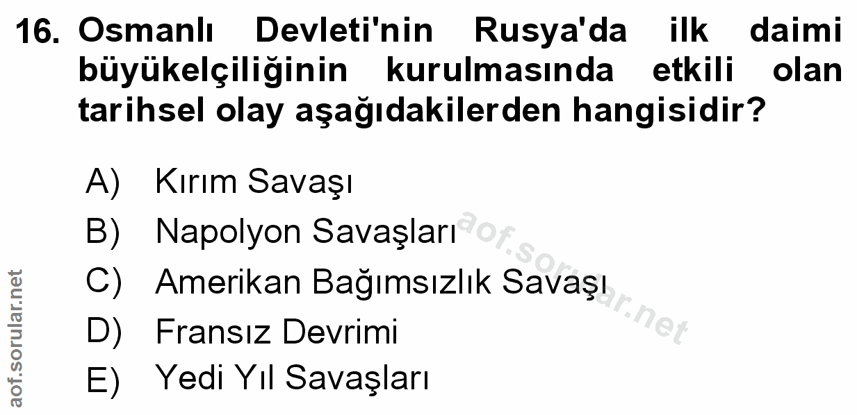 Soru 16
