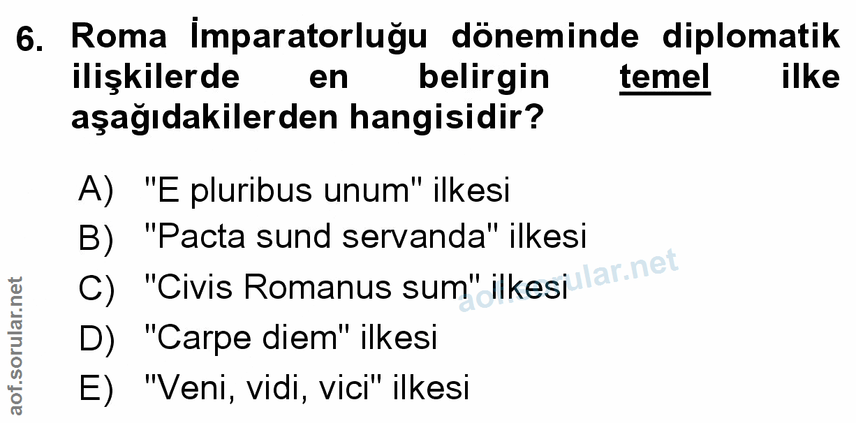 Soru 6