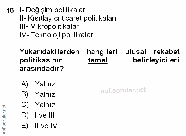 Soru 16