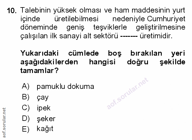 Soru 10
