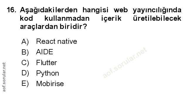 Soru 16