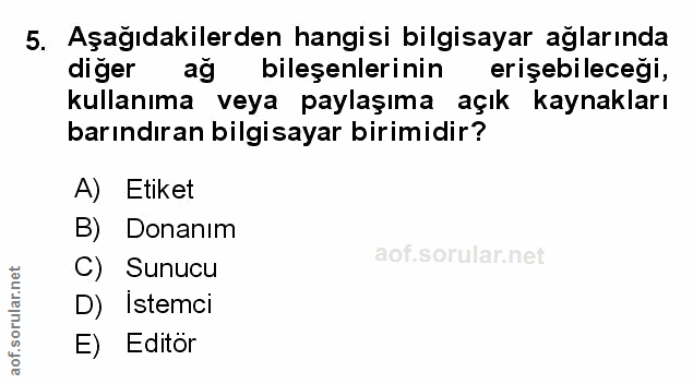 Soru 5