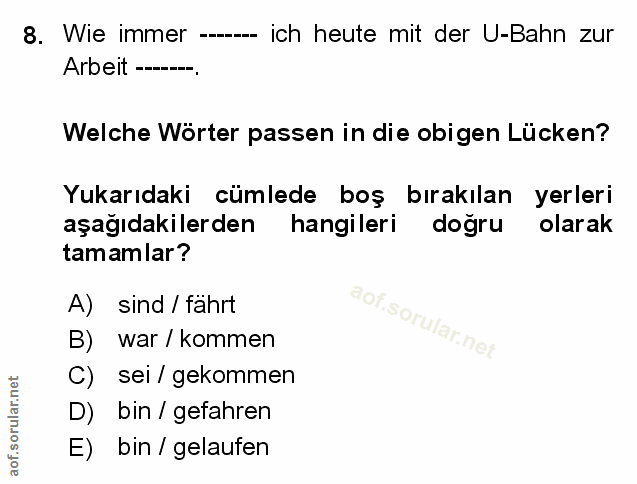 Soru 8