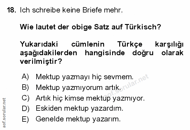 Soru 18