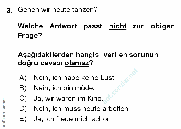 Soru 3
