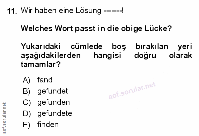 Soru 11
