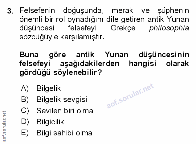 Soru 3