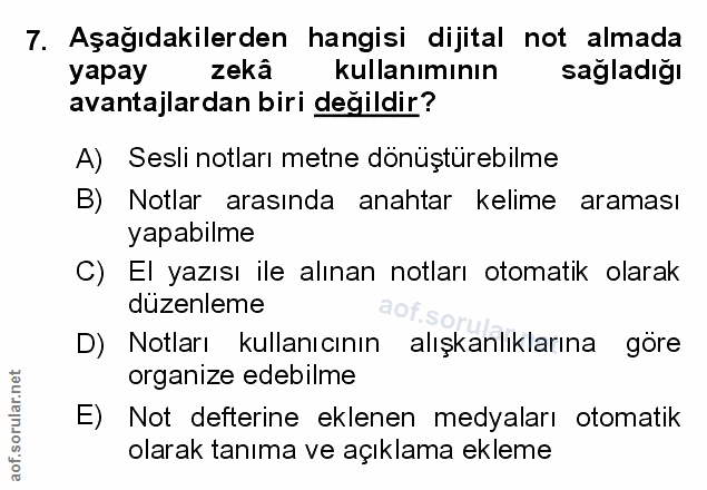 Soru 7