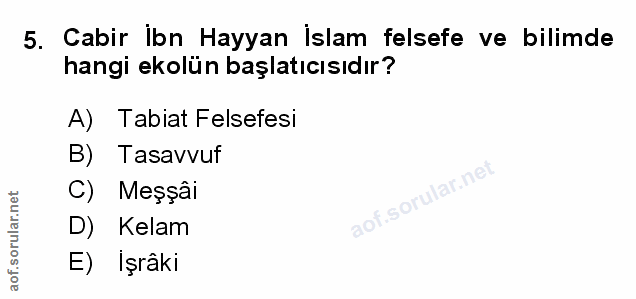 Soru 5
