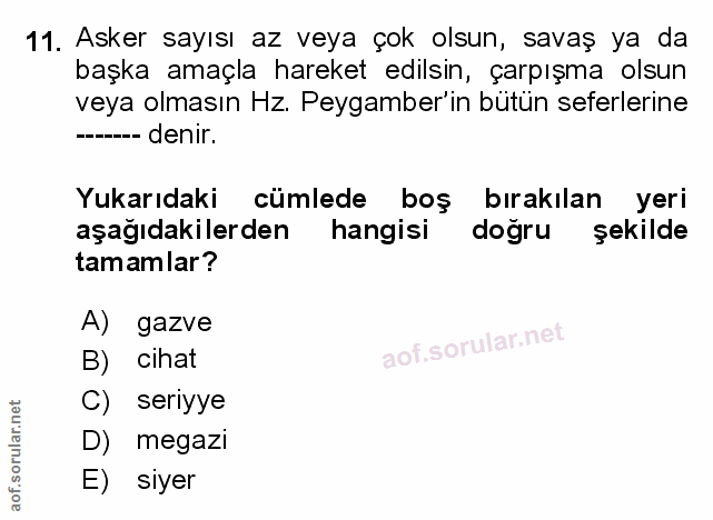 Soru 11