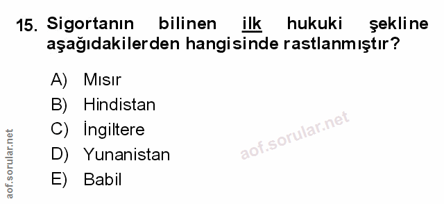 Soru 15