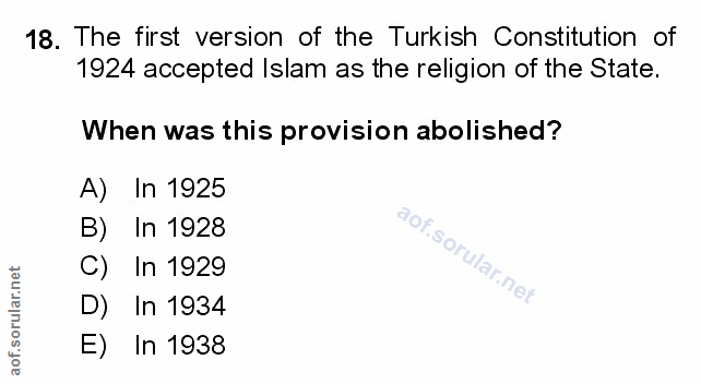 Soru 18