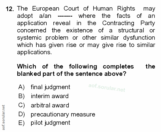 Soru 12