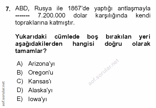 Soru 7