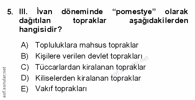 Soru 5