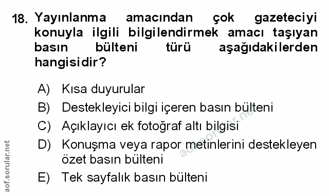 Soru 18