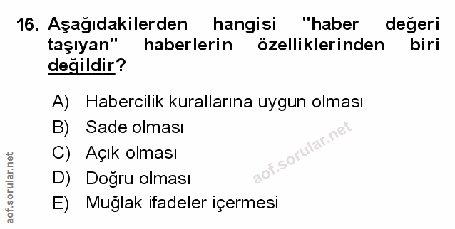 Soru 16