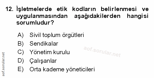 Soru 12