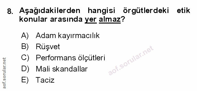 Soru 8