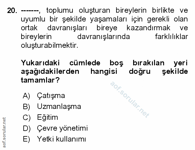 Soru 20