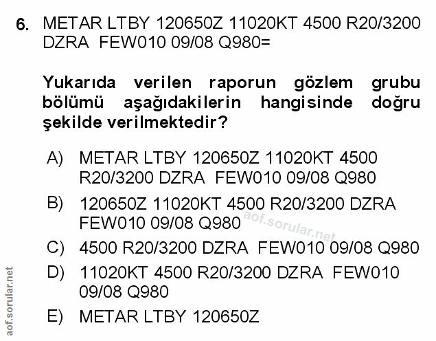 Soru 6