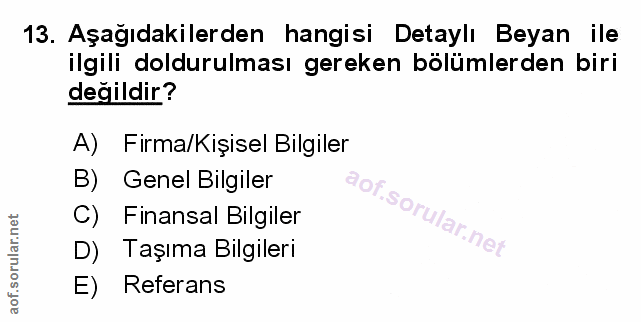 Soru 13