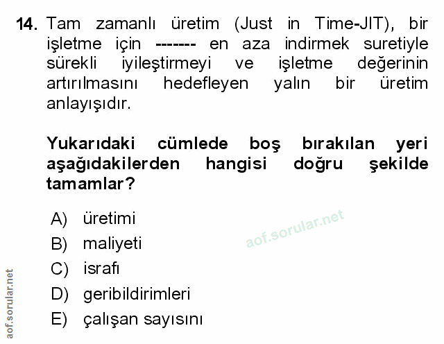 Soru 14