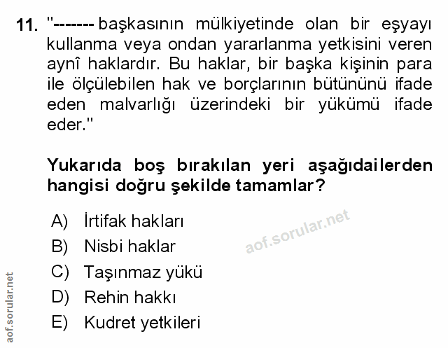 Soru 11