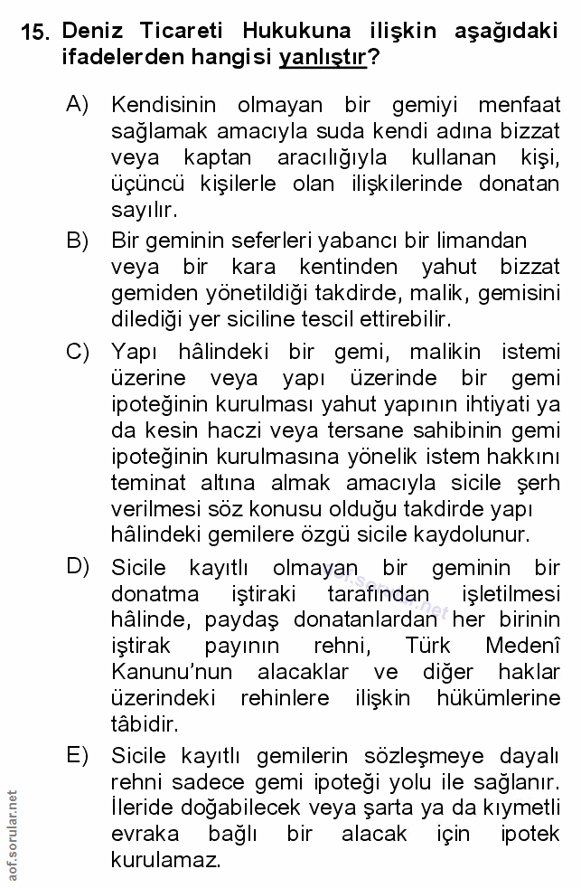 Soru 15